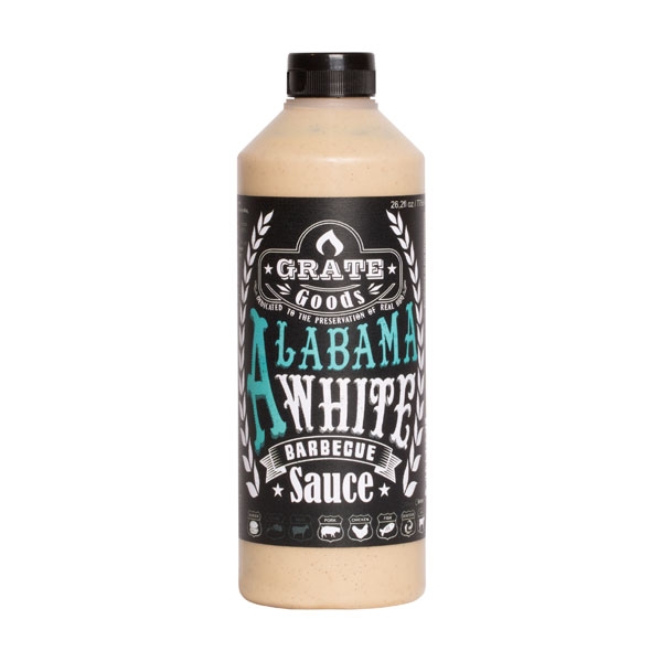 ALABAMA  - weiße Grillsauce, 265g Flasche