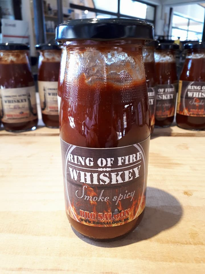 BBQ Saloon Sauce Ring of Fire - Smoke spicy 250ml