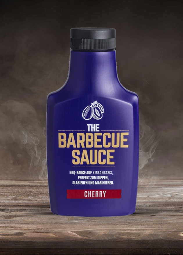 Delifood Barbecue Sauce - CHERRY  390g Flasche