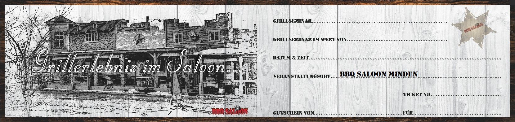 Gutschein Grillseminare ohne Thema und ohne Termin