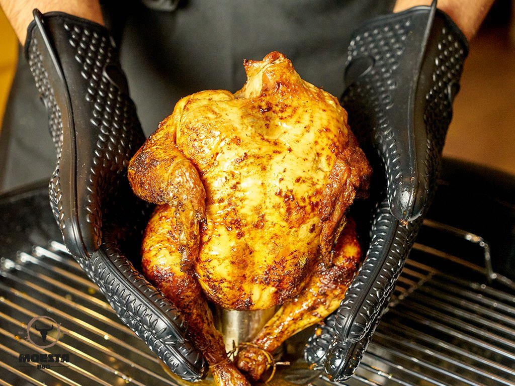 MeatGloves - Silikon Grillhandschuhe Hähnchen