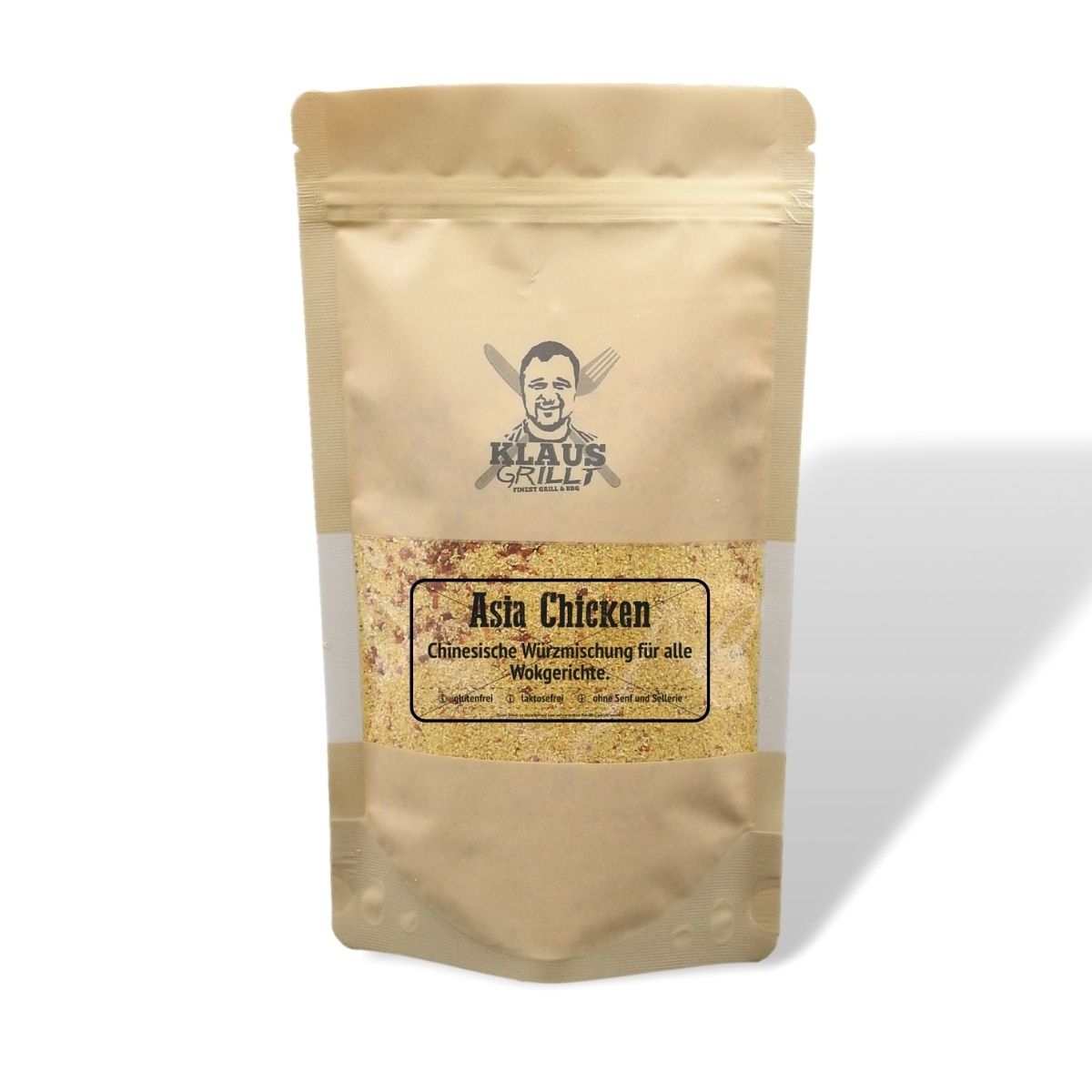 KLAUS GRILLT Asia Chicken 250g Beutel  MHD30.11.23
